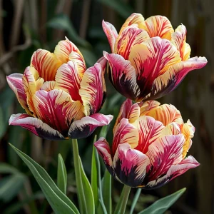 Тюльпан Роял Гарнит купить по цене от 425р. в интернет-магазине «Посадика» с доставкой почтой в в Онегае и по всей России – [изображение №1].